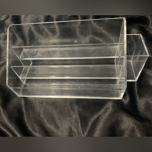 NWOT | 3 Tiered Acrylic Nail Polish Holder Stand with Side Slot for Files/Tools - Picture 5 of 5